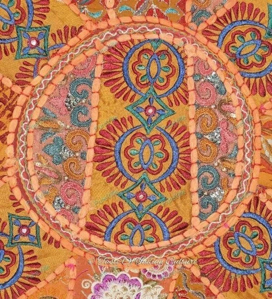 Decorative Home Decor Indian Boho Cushion Cover Patchwork Sofa Pillow Case