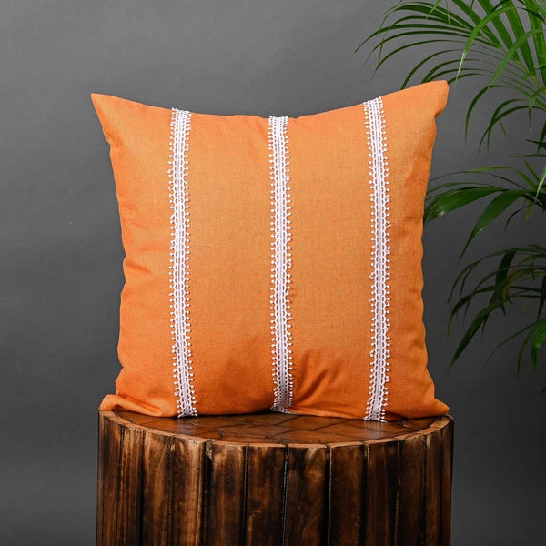 Cushion Case Cotton Pillow Cover Home Sofa Couch Bed Decor Square Covers Set 5