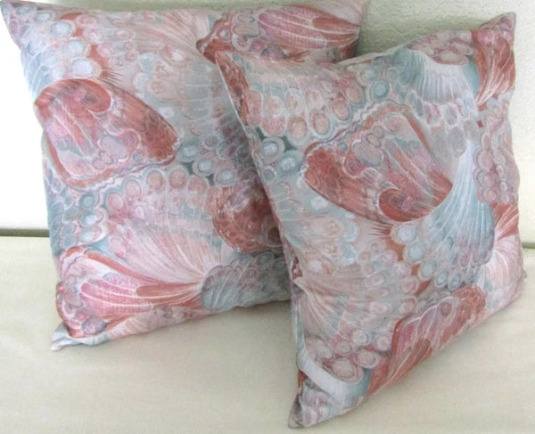Indoor Pillow Case Sofa Throw Cushion Cover set of two  Butterfly wings