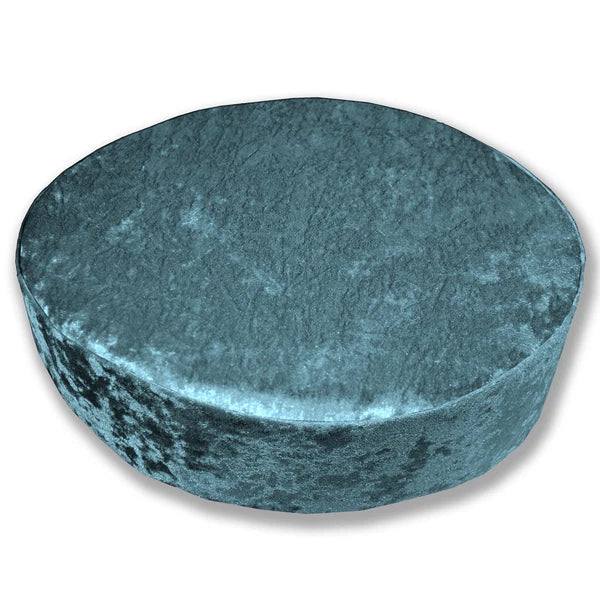 Mv18 Dark Teal Crushed Velvet Sofa Seat Patio Bench Cushion Bolster Cover/Runner