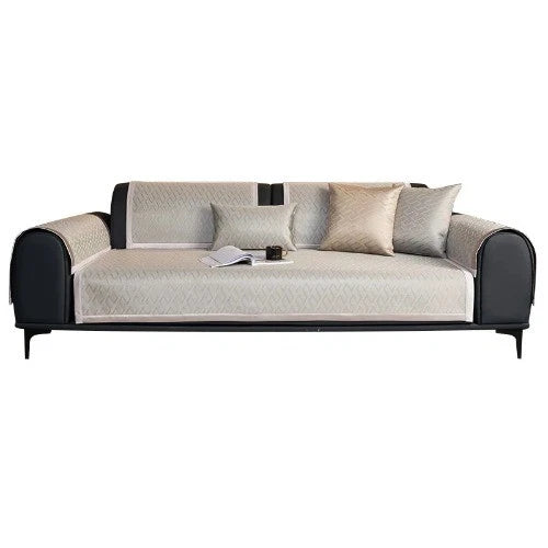 Modern Simplicity Ice Silk Cooling Mat Sofa Cushion Summer Pad Sofa Cover