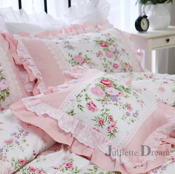 Lace Decorative Pillowcase Bed Pillow Case Princess Cushion Cover Sofa Cushions