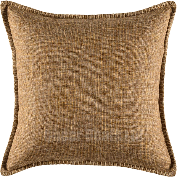 Cushion Cover 18inch 45cm Luxury Pillow Case Linen Trim Sofa Home Nylore Brand