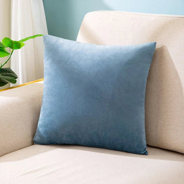 Dutch Velvet Pillow Case Solid Color Bed Pillowcase Bed Head Sofa Cushion Cover