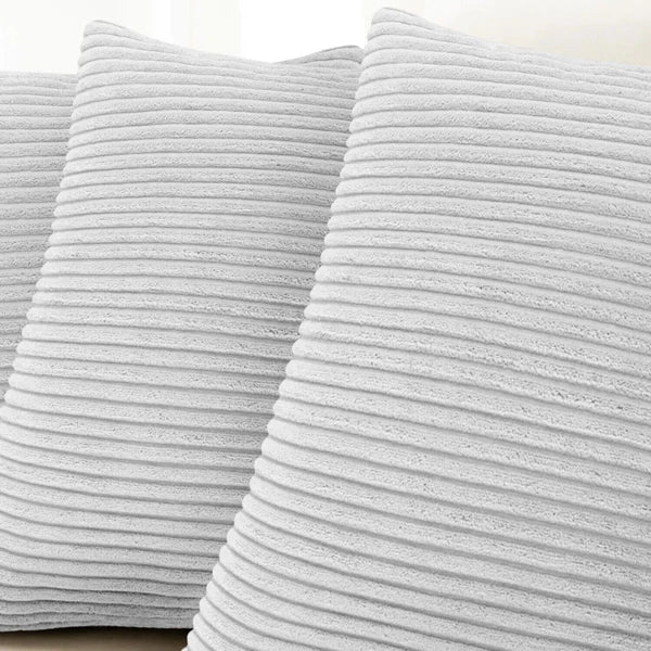 Pack of 1,2,4,6 Velvet Filled Cushion Covers 18x18 Sofa Decor Throw Pillow Cases