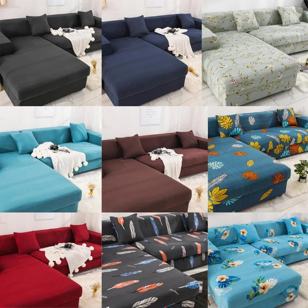 1pc Square Stretch Pillowcase Sofa Bed Throw Waist Cushion Cover Pillow 27 Color