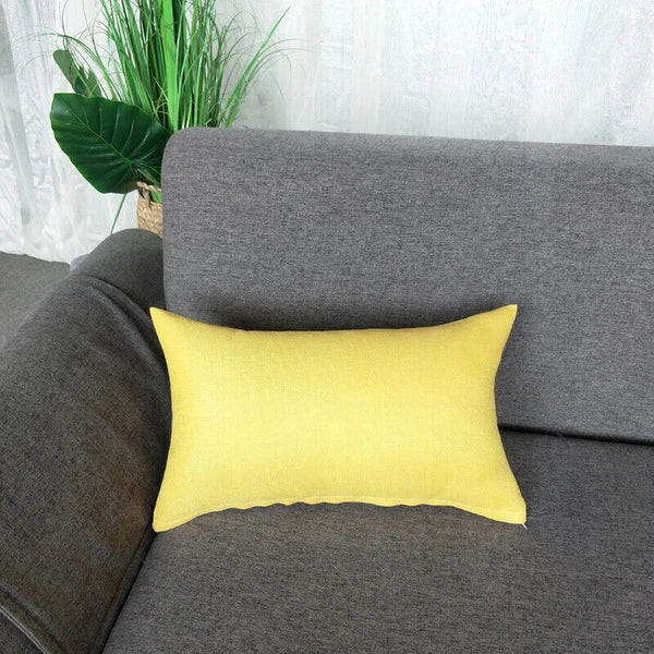 1PC Sofa Pillow Case Throw Waist Cushion Covers Pillowcase Home Christmas Decor