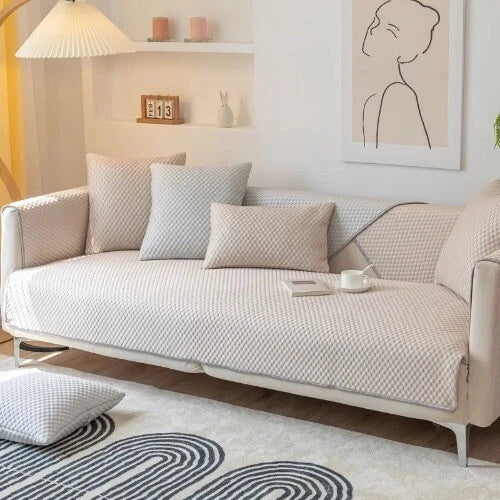 Ice Silk Sofa Cover Summer Cooling Sofa Mat Non-slip Couch Cushion Sofa Towel