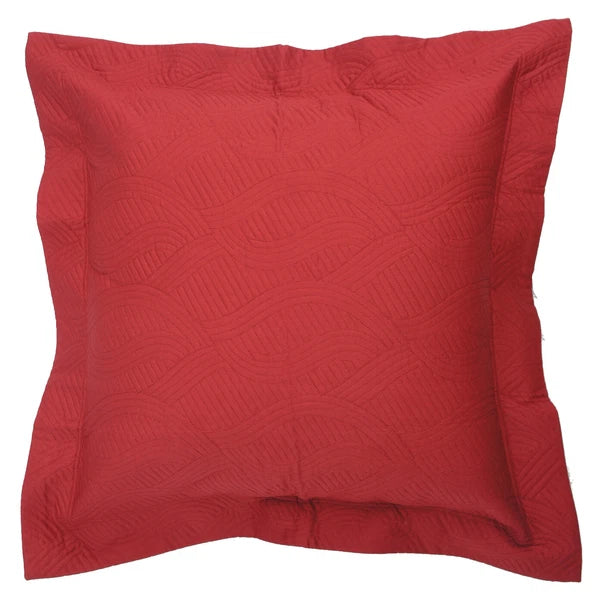 24x24" Premium Cotton PILLOW CASE Bed Sofa Red Yellow Brown Luxury CUSHION COVER