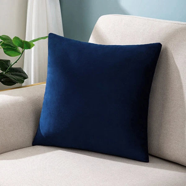 Dutch Velvet Pillow Case Solid Color Bed Pillowcase Bed Head Sofa Cushion Cover