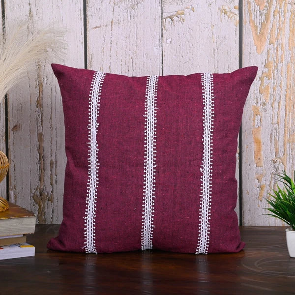 Cotton Pillow Cover Cushion Case Home Sofa Couch Bed Decor Square Covers Set 5