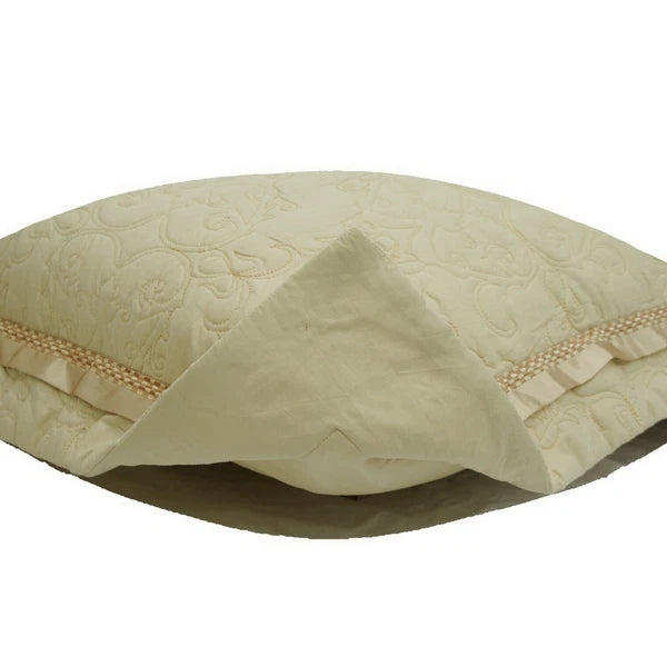 24x24" Premium Cotton PILLOW CASE Bed Sofa Red Yellow Brown Luxury CUSHION COVER