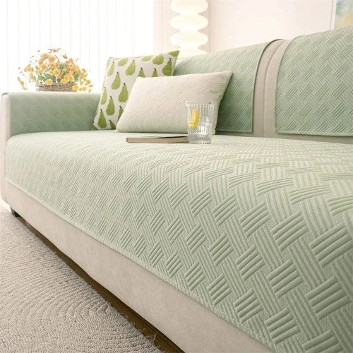Ice Silk Sofa Seat Cover Nordic Style Universal Sofa Slipcovers for Living Room