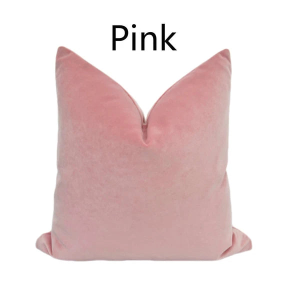 Velvet Pillow Case Waist Throw Cushion Cover Home Office Sofa Chair Bed Decor