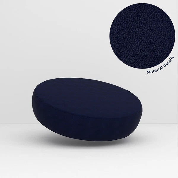 Pb014 Cushion Cover*Dark Navy Blue*Faux Leather synthetic Litchi Skin Sofa Seat