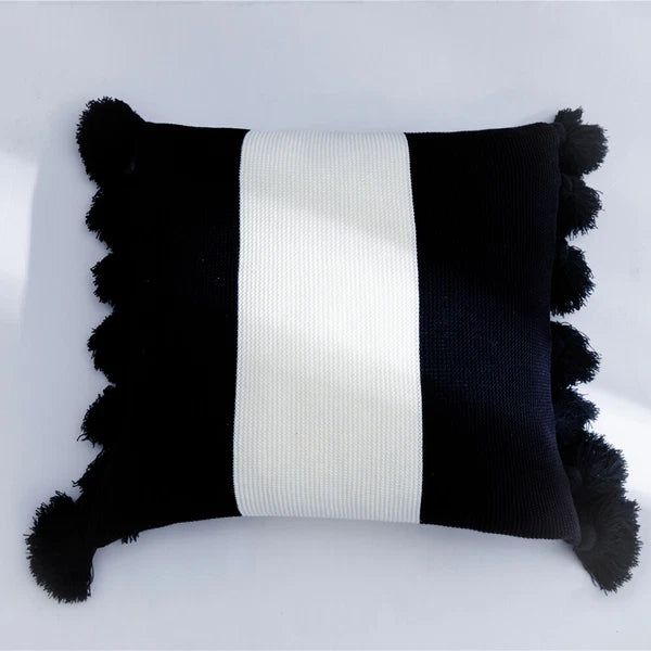 Knitted Throw Pillowcase Sofa Office Waist Cushion Soft Pillow Cover Home Decor