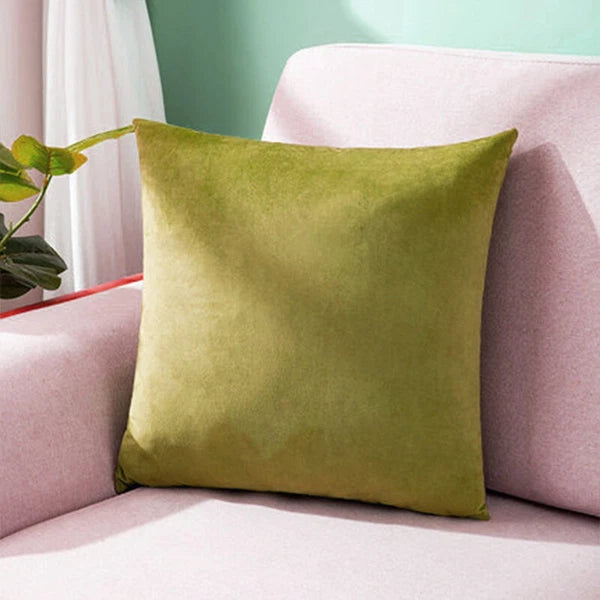 Dutch Velvet Pillow Case Solid Color Bed Pillowcase Bed Head Sofa Cushion Cover