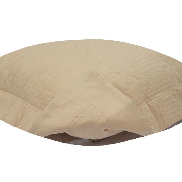 24x24" Premium Cotton PILLOW CASE Bed Sofa Red Yellow Brown Luxury CUSHION COVER