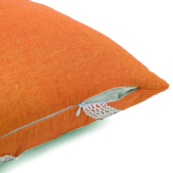 Cushion Case Cotton Pillow Cover Home Sofa Couch Bed Decor Square Covers Set 5