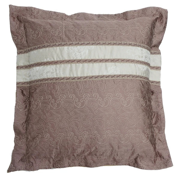 24x24" Premium Cotton PILLOW CASE Bed Sofa Red Yellow Brown Luxury CUSHION COVER