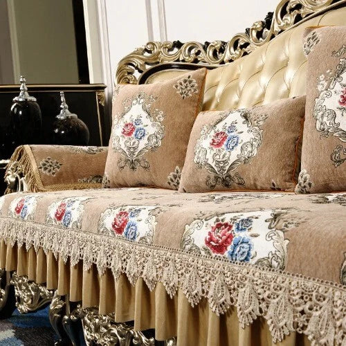Non-Slip Sofa Covers Living Room Chenille Sofa Cushion Couch Cover SofaSeat Pad