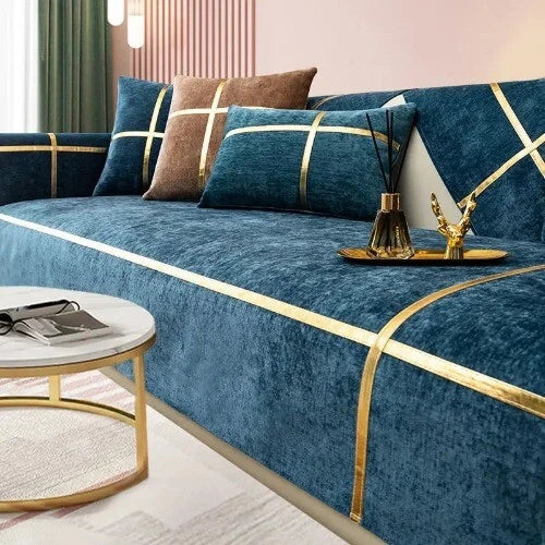 Sofa Seat Cushion Covers for Living Room Cushion Chaise Longue Corner L Shape