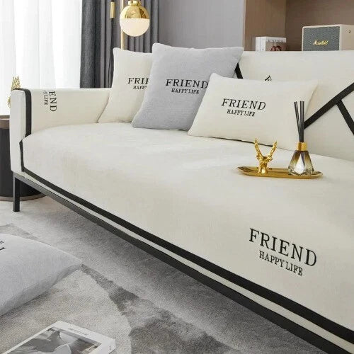 Luxury Sofa Cushion for Living Room Sofas Towel Couch Cover Slipcovers Seat Pad