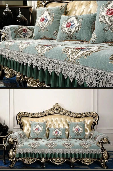 Non-Slip Sofa Covers Living Room Chenille Sofa Cushion Couch Cover SofaSeat Pad