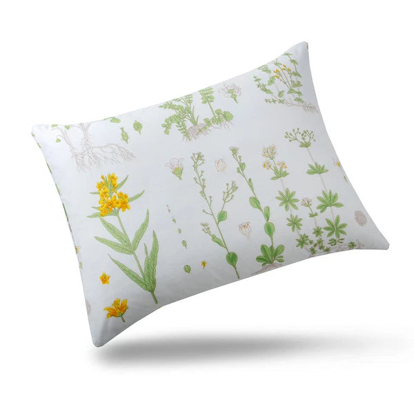 Boho Floral Theme Pillowcase Cover Home Sofa Cushion Cover Set of 2 Pillow Cases