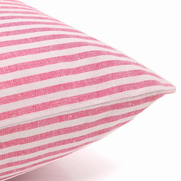 Cotton Cushion Covers Throw Pillow Cover Case Striped Home Sofa Decor-Set of 2