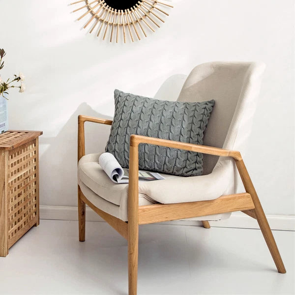 Knitted Cushion Cover Square Pillowcase Pillows Covers Sofa Throw Bed Home Decor