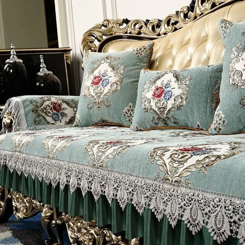 Non-Slip Sofa Covers Living Room Chenille Sofa Cushion Couch Cover SofaSeat Pad