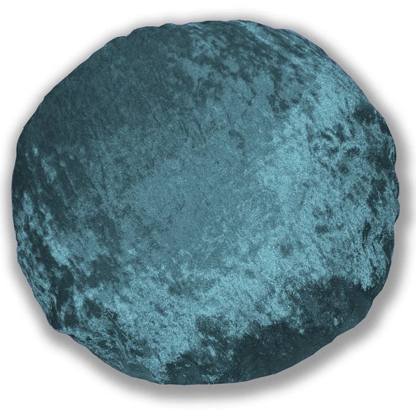 Mv18 Dark Teal Crushed Velvet Sofa Seat Patio Bench Cushion Bolster Cover/Runner