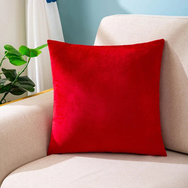 Dutch Velvet Pillow Case Solid Color Bed Pillowcase Bed Head Sofa Cushion Cover