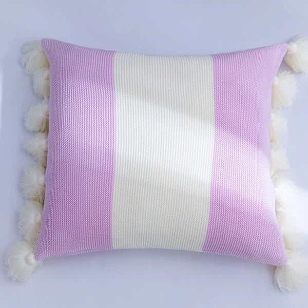 Knitted Throw Pillowcase Sofa Office Waist Cushion Soft Pillow Cover Home Decor