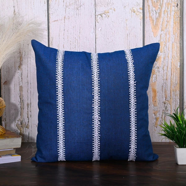 Cotton Pillow Cover Cushion Case Home Sofa Couch Bed Decor Square Covers Set 5