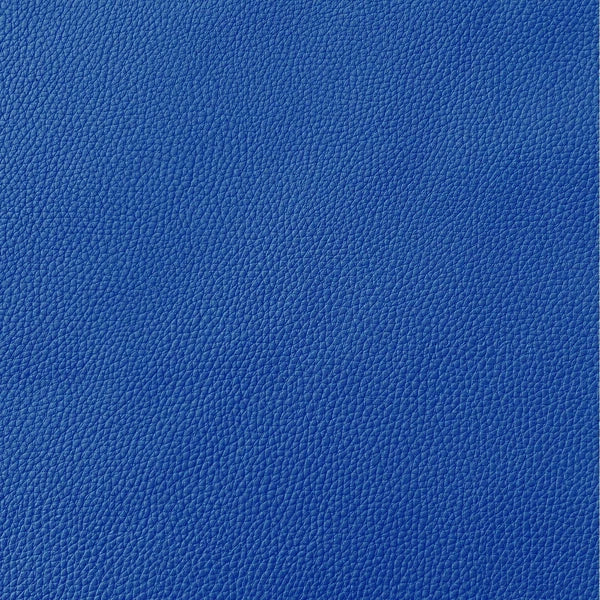 Pb017 Cushion Cover*Middle Blue*Faux Leather synthetic Litchi Skin Box Sofa Seat