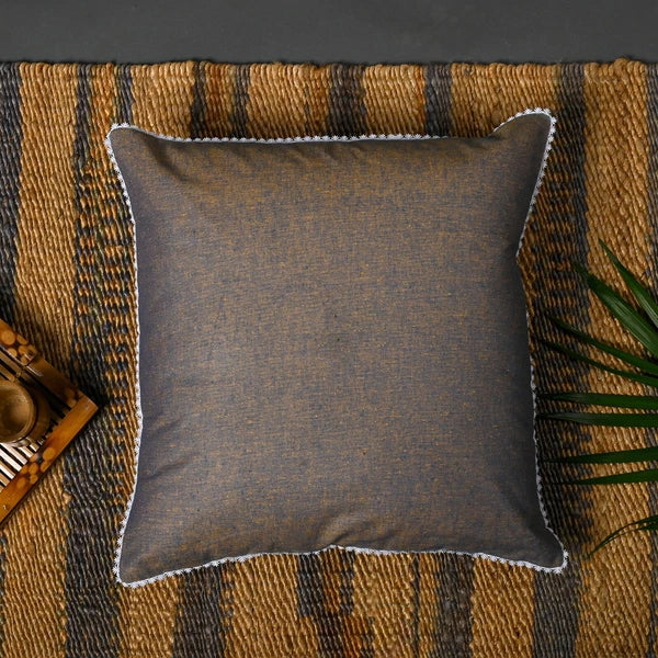 Pillow Covers Cotton Throw Cushion Case Cover Sofa Home Decor Solid with Lace-S2