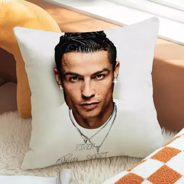 Pillow Covers Decorative CR7 Cushions Cover for Sofa Pilow Cases Pillowcases 50X