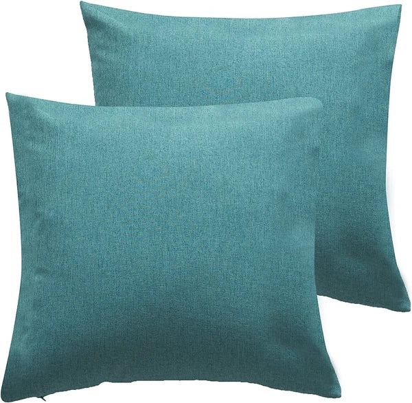 Outdoor Waterproof Cushion Cover Square Pillow Cases for Patio Tent Couch Sofa