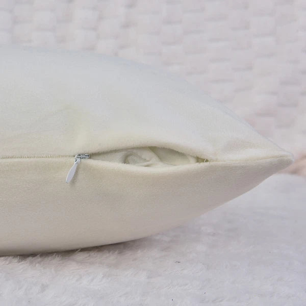 Plain Velvet Cushions Covers 30x51 cm Luxury Soft Velvet Sofa Bed Pillow Cases