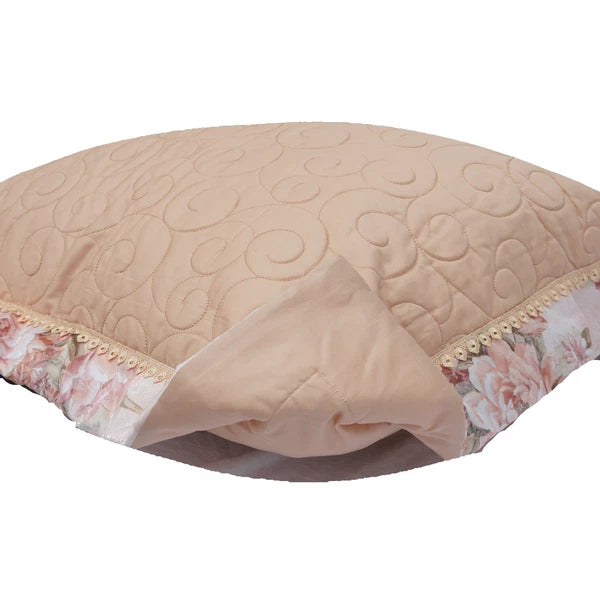 24x24" Premium Cotton PILLOW CASE Bed Sofa Red Yellow Brown Luxury CUSHION COVER