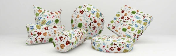 LL002 Kid Cartoon  Cotton Canvas Cushion Cover Bolster Pillow Case*TAILOR MADE*