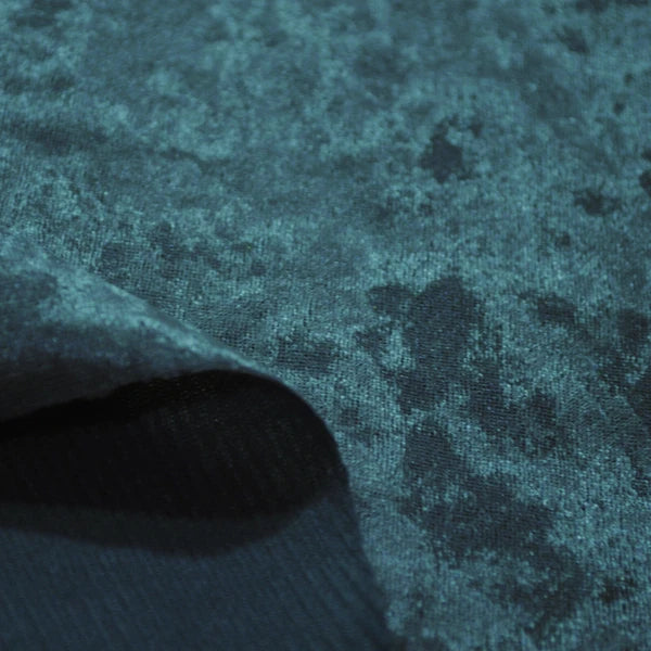 Mv18 Dark Teal Crushed Velvet Sofa Seat Patio Bench Cushion Bolster Cover/Runner