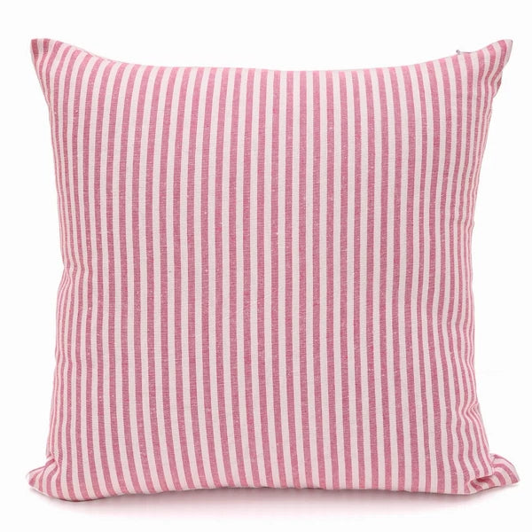 Pillow Cover Throw Cushion Case Covers Cotton Striped Home Sofa Decor Square-S2