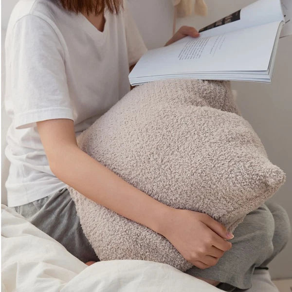 Square Knitted Cushion Cover Pillowcase Sofa Bed Pillows Covers Home Decor