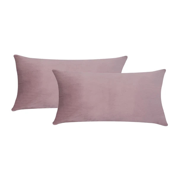 Plain Velvet Cushions Covers 30x51 cm Luxury Soft Velvet Sofa Bed Pillow Cases