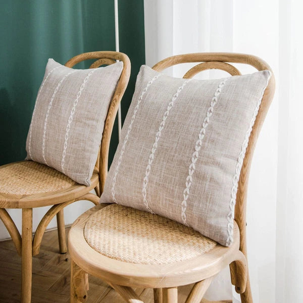 Home Print Cushion Covers Square Pillowcase Sofa Throw Waist Bed Decor Christmas