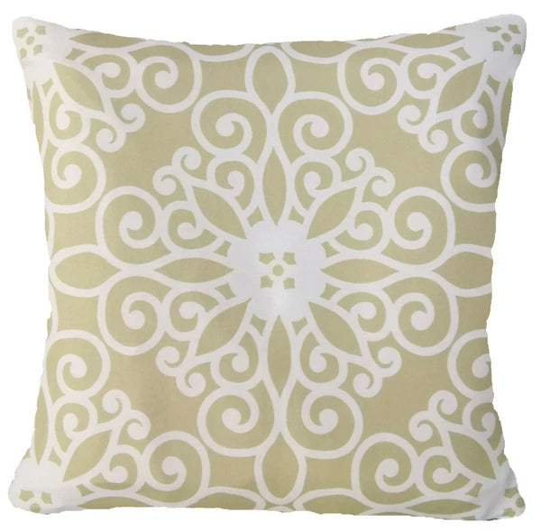 Beige Cushion COVER Khaki White Gray Bed Sofa Soft Plaid Pillow Case 18x18" USA