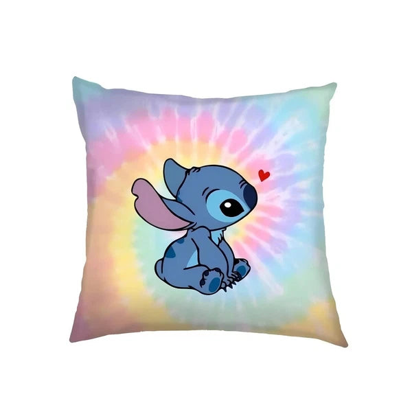 Disney Stitch Pillowcase – Anime Kawaii Double-Sided Print Pillow Cover for Kids